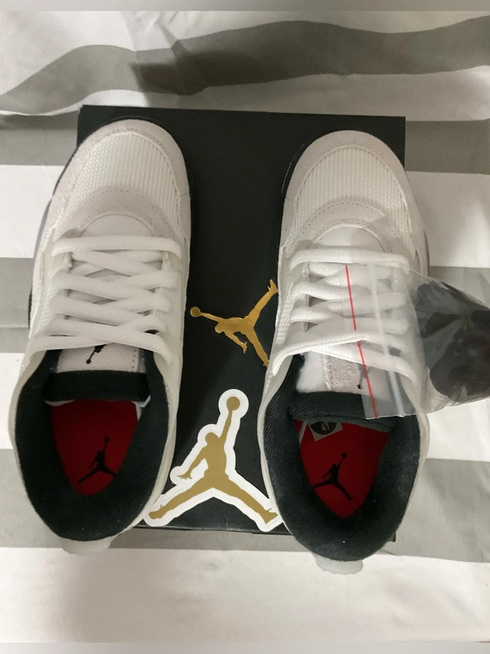 Air Jordan 4 RM (GS) “White/Black-Infrared 23” Youth 4 / Women’s 5.5 New w/ Box